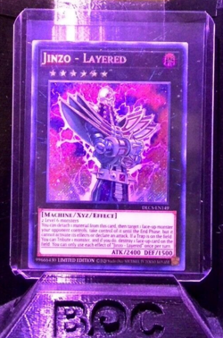 Jinzo - Layered - DLCS-EN149 - 1st Edition - Secret Rare - M/NM - Yu-Gi-Oh! - Image 1