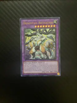 Yugioh! Dracotail Arthalion - JUSH-EN006 Ultra Rare 1st Edition NM - Image 1