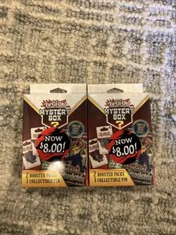 2-2023 Yu-Gi-Oh! TCG Yugioh Mystery Box - Chase Pack Seeded 1:2CHASE PIN BOXES - Image 1