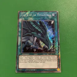 The Eye of Timaeus (Platinum Secret Rare) RA04 RA04-EN192 Yugioh - Image 1