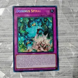 Dominus Spiral DOOD-EN079 Secret Rare Doom of Dimensions Yu-Gi-Oh Tcg NM/MINT - Image 2