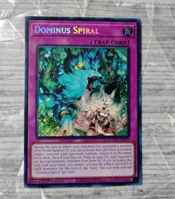 Dominus Spiral DOOD-EN079 Secret Rare Doom of Dimensions Yu-Gi-Oh Tcg NM/MINT - Image 3