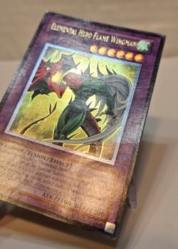 Ultimate Rare Elemental Hero Flame Wingman TLM-EN035 Unlimited Yugioh 1043 - Image 3