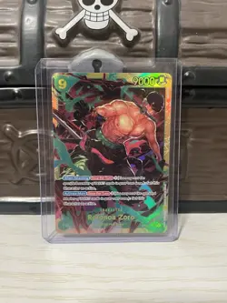 One Piece TCG Wings of the Captain OP-06 Roronoa Zoro SEC OP06-118 - Image 1