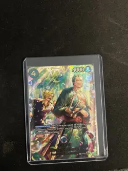One Piece Roronoa Zoro PRB02-006 (SP) - The Azure Sea’s Seven (OP-14) - Image 1