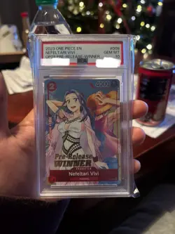 Nefeltari Vivi - ST01-009 PSA 10 Pre-Release Winner English One Piece SHIPS ASAP - Image 1