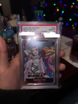 Nefeltari Vivi - ST01-009 PSA 10 Pre-Release Winner English One Piece SHIPS ASAP - Image 2