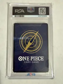 One Piece OP08-TWO Legends 118 Silvers Rayleigh Manga Alternate Art PSA 10 - Image 4