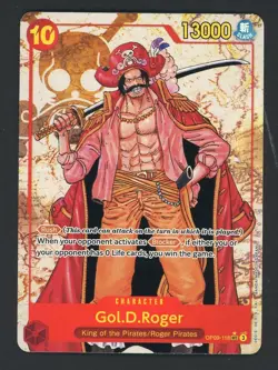 Gol D.Roger OP09-118 Alt Art English One Piece Emperors in the New World - Image 1