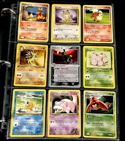 Pokemon Collection Mixed 🔥 Lot of Cards w/ Binder Pages Umbreon EX - Image 1