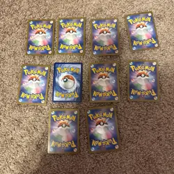 POKEMON TCG - 10 EX CARD LOT - JAPANESE AND ENGLISH AS PICTURED - Image 2