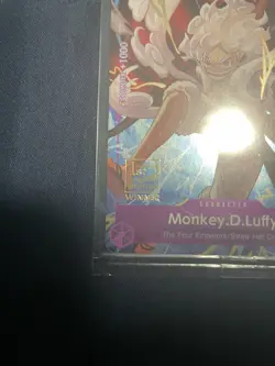Monkey.D.Luffy P-041 WINNER PROMO 1st Anniversary ONE PIECE Card Game SEALED - Image 2