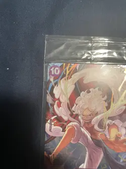 Monkey.D.Luffy P-041 WINNER PROMO 1st Anniversary ONE PIECE Card Game SEALED - Image 3