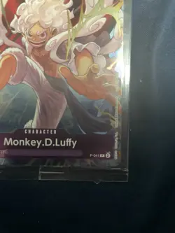 Monkey.D.Luffy P-041 WINNER PROMO 1st Anniversary ONE PIECE Card Game SEALED - Image 5