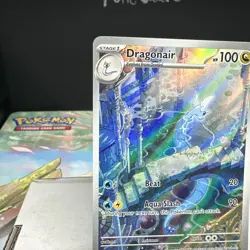 Dragonair Illustration Rare Holo Card 181/165 SV Scarlet & Violet 151 - Image 2