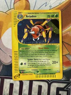 Ariados - H3/H32 - Pokemon Aquapolis Holo Rare Card - Image 1