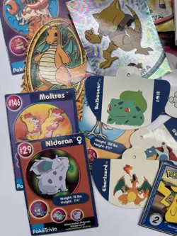 Huge Pokemon Card TCG Collection Lot Holos Foil Topps Vtg Vintage Pez Pikachu - Image 2