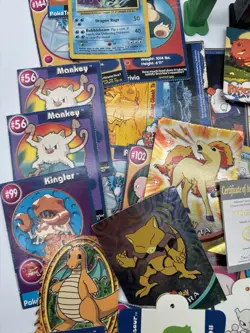 Huge Pokemon Card TCG Collection Lot Holos Foil Topps Vtg Vintage Pez Pikachu - Image 3