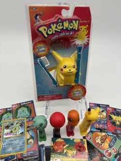 Huge Pokemon Card TCG Collection Lot Holos Foil Topps Vtg Vintage Pez Pikachu - Image 5