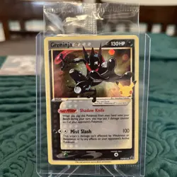 Greninja Gold Star Celebrations Promo SWSH144 2021 Pokemon TCG Sealed Card (x2) - Image 3