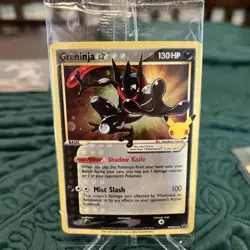 Greninja Gold Star Celebrations Promo SWSH144 2021 Pokemon TCG Sealed Card (x2) - Image 4