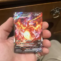 Pokemon TCG Charizard VMAX SWSH Black Star Promo #SWSH261 Alt Art NM Card - Image 1