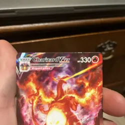 Pokemon TCG Charizard VMAX SWSH Black Star Promo #SWSH261 Alt Art NM Card - Image 3