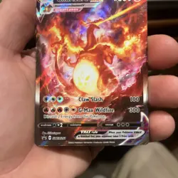 Pokemon TCG Charizard VMAX SWSH Black Star Promo #SWSH261 Alt Art NM Card - Image 4