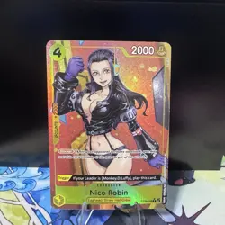 ONE PIECE Card Game Egg Head English ST29-009 Nico Robin TCG Full Art - Image 1