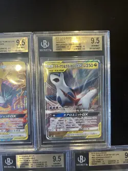 BGS 9.5 Pokemon Card Japanese TAG TEAM GX RR 5Card Set Bulk SUN & MOON - Image 3