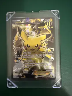 Pokemon Pikachu EX XY124 Black Star Promo 2016 Holo Card TCG - Image 3