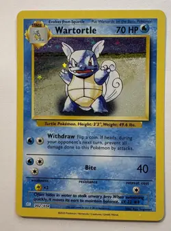 Pokemon Card - Classic Collection [CLB] 002/034 - WARTORTLE (holo-foil) -NM/Mint - Image 1