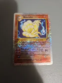 Ninetales Reverse Holo Rare Legendary Collection 17/110 2002 Pokemon TCG Card - Image 1