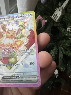 Eevee EX 174 & 173 Scarlet & Violet Promo Holo Card Prismatic Evolutions - Image 3