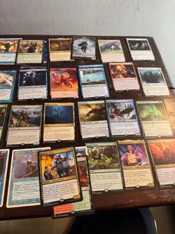 Magic the Gathering card lot: 1 mythic rare, over 90 cards rare, & 10 common - Image 4