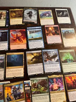 Magic the Gathering card lot: 1 mythic rare, over 90 cards rare, & 10 common - Image 5