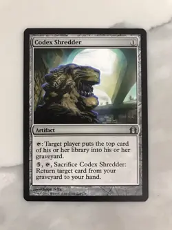 Codex Shredder MTG Magic the Gathering Card NM Near Mint Return to Ravnica - Image 1