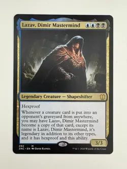 Lazav Dimir Mastermind MTG Magic the Gathering Card NM Near Mint ZNC - Image 1