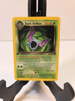 1st Edition Dark Golbat 24/82 Team Rocket Set Rare Vintage Pokemon Card - NM - Image 1