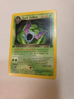 1st Edition Dark Golbat 24/82 Team Rocket Set Rare Vintage Pokemon Card - NM - Image 2