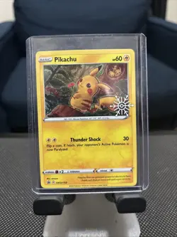 Pikachu - (Holiday Calendar) SWSH153 Sword & Shield Promo Cards Holo - Image 1
