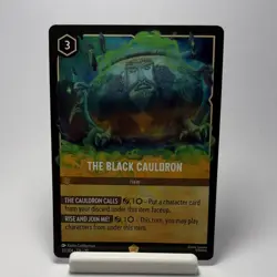 The Black Cauldron Item Card Disney Lorcana TCG #32/204 - Image 1