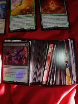 Mtg Final Fantasy Card Lot Traveling Chocobo Earth Crystal With Extra Cards - Image 2