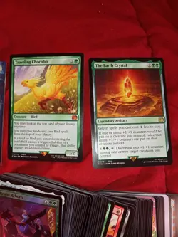 Mtg Final Fantasy Card Lot Traveling Chocobo Earth Crystal With Extra Cards - Image 4