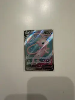 Pokemon Mew v Full Art Holo Ultra Rare TCG Card 250/264 Fusion Strike - Image 1