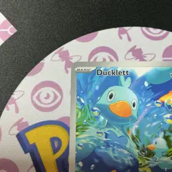 Pokemon TCG White Flare IR Ducklett Card 109/086 Scarlett & Violet English NM - Image 2