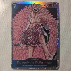 Donquixote Doflamingo ST03-009 SR Holo - ONE PIECE Card Game ENGLISH - Image 1
