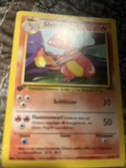 Charmeleon Pokemon Card German Base Set #4/17 1st Edition NM - Image 5