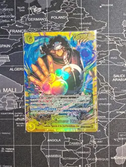 Bartholomew Kuma OP12-119 Legacy of the Master SEC Foil One Piece Trading Card - Image 1