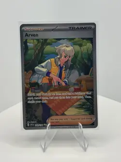 Pokemon TCG Arven Trainer Ultra Rare Card 249/198. Near Mint - Image 1